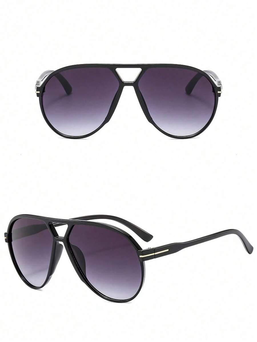 Sunglasses Cat Eye - 1 adet Büyük Boy Çift Köprülü