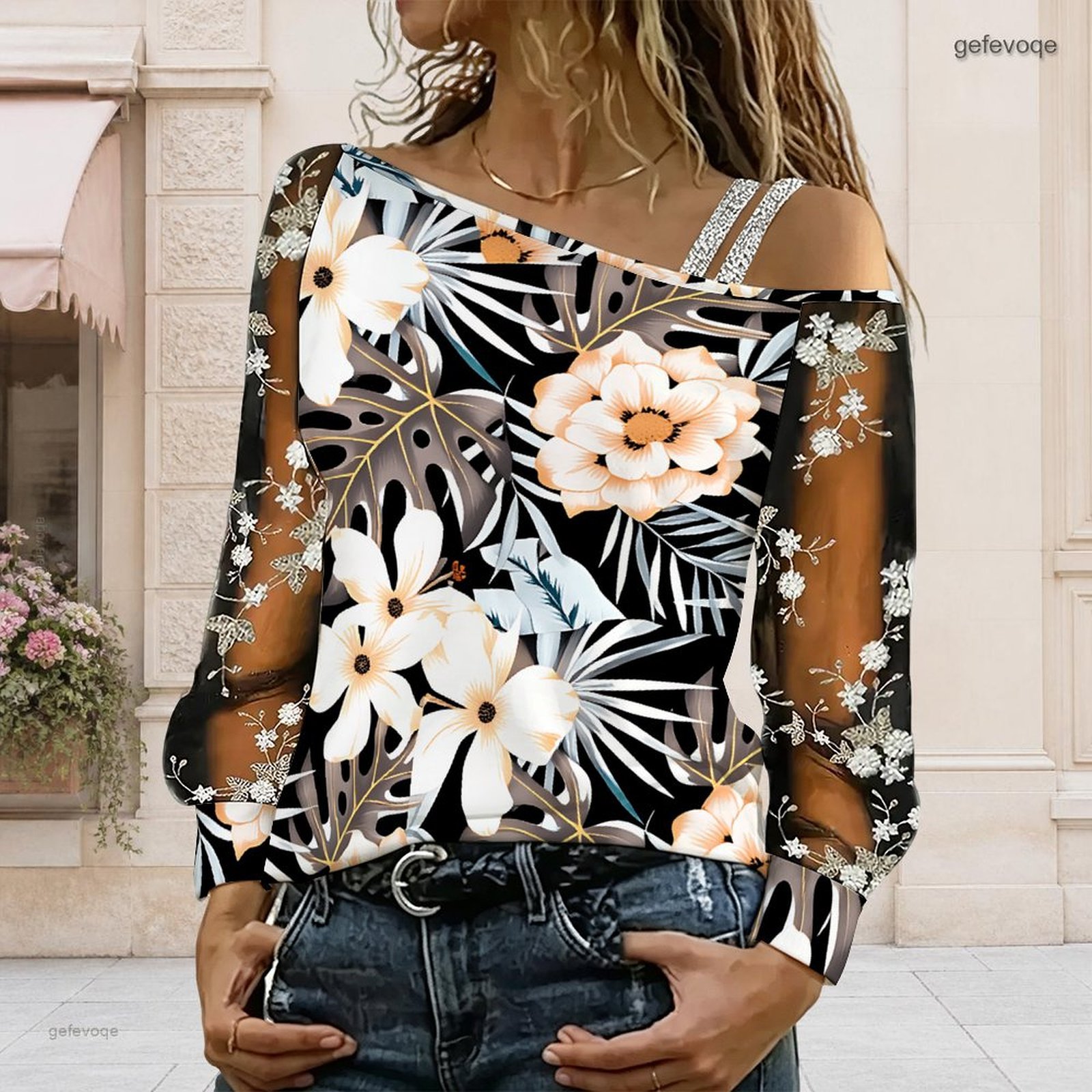 Kadınlar İçin Omuzları Açık Bl - Blouse Off Shoulder incelemesi ve fiyatı