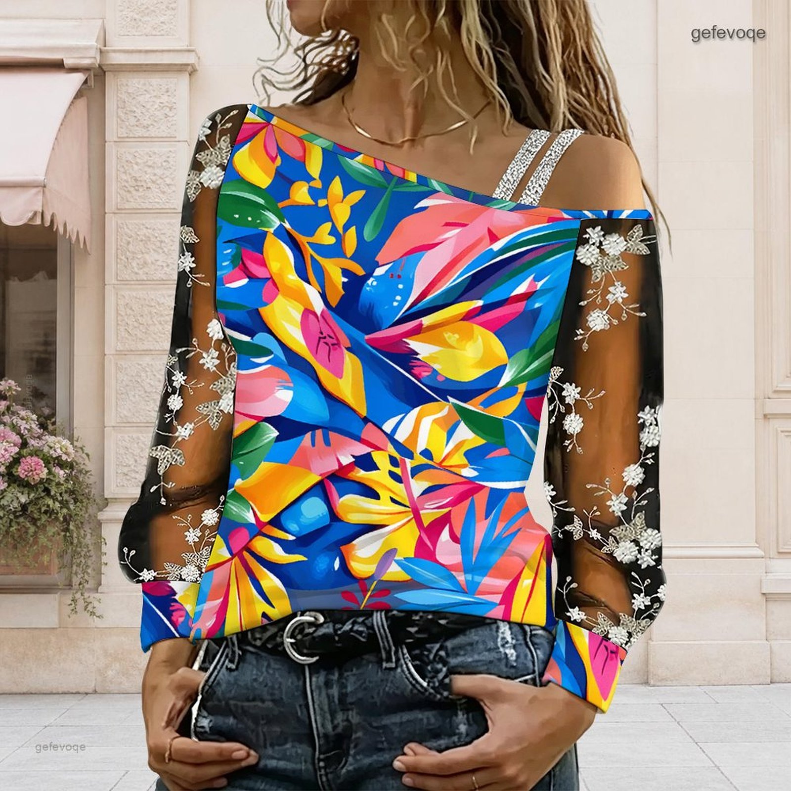 Kadınlar İçin Omuzları Açık Bl - Blouse Off Shoulder incelemesi ve fiyatı