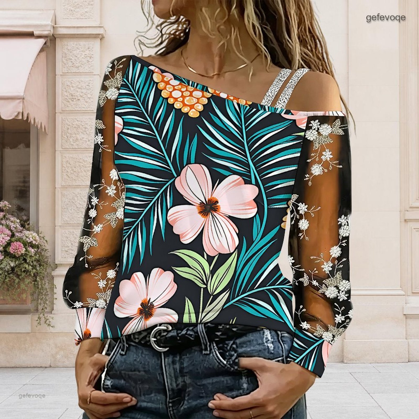 Kadınlar İçin Omuzları Açık Bl - Blouse Off Shoulder incelemesi ve fiyatı