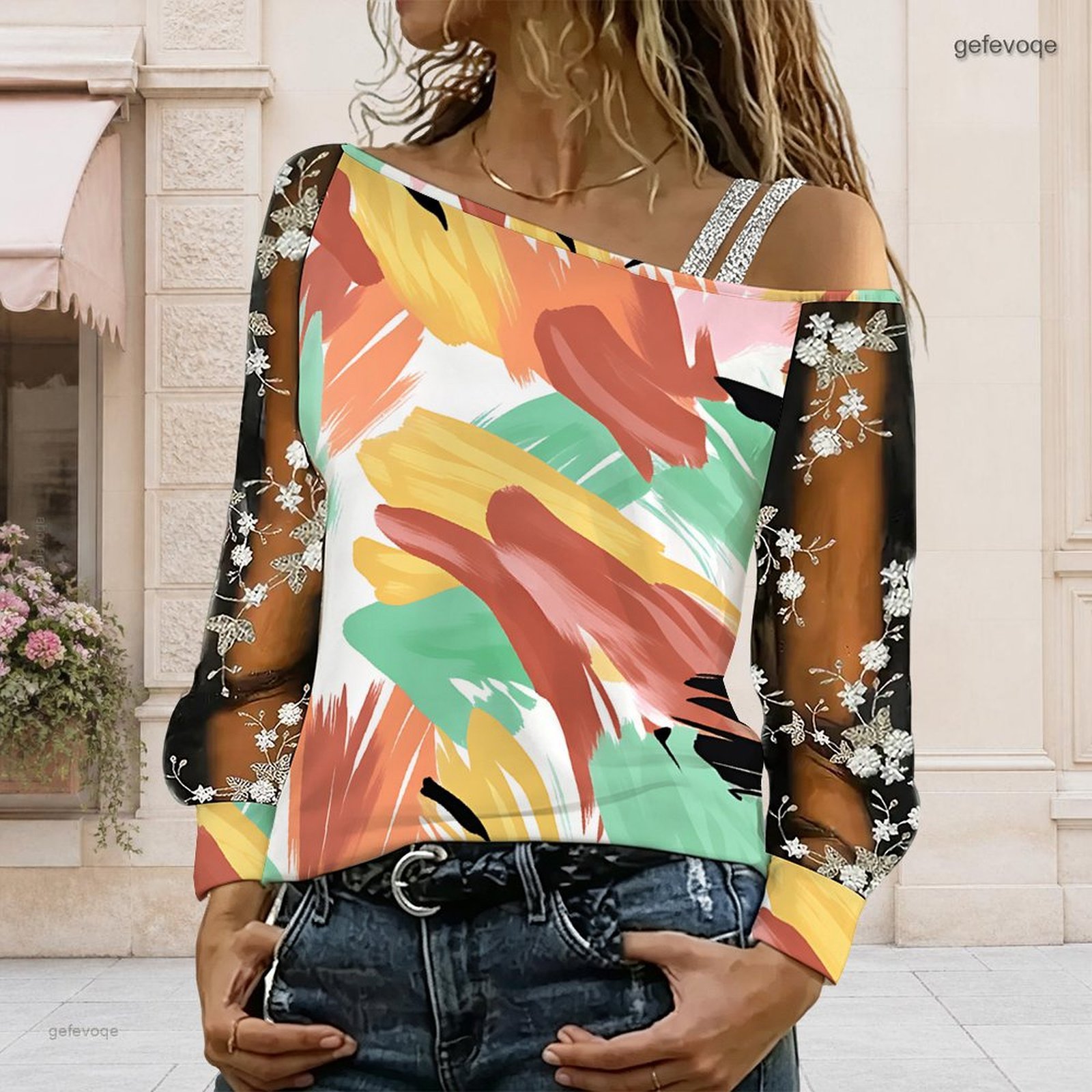 Kadınlar İçin Omuzları Açık Bl - Blouse Off Shoulder incelemesi ve fiyatı