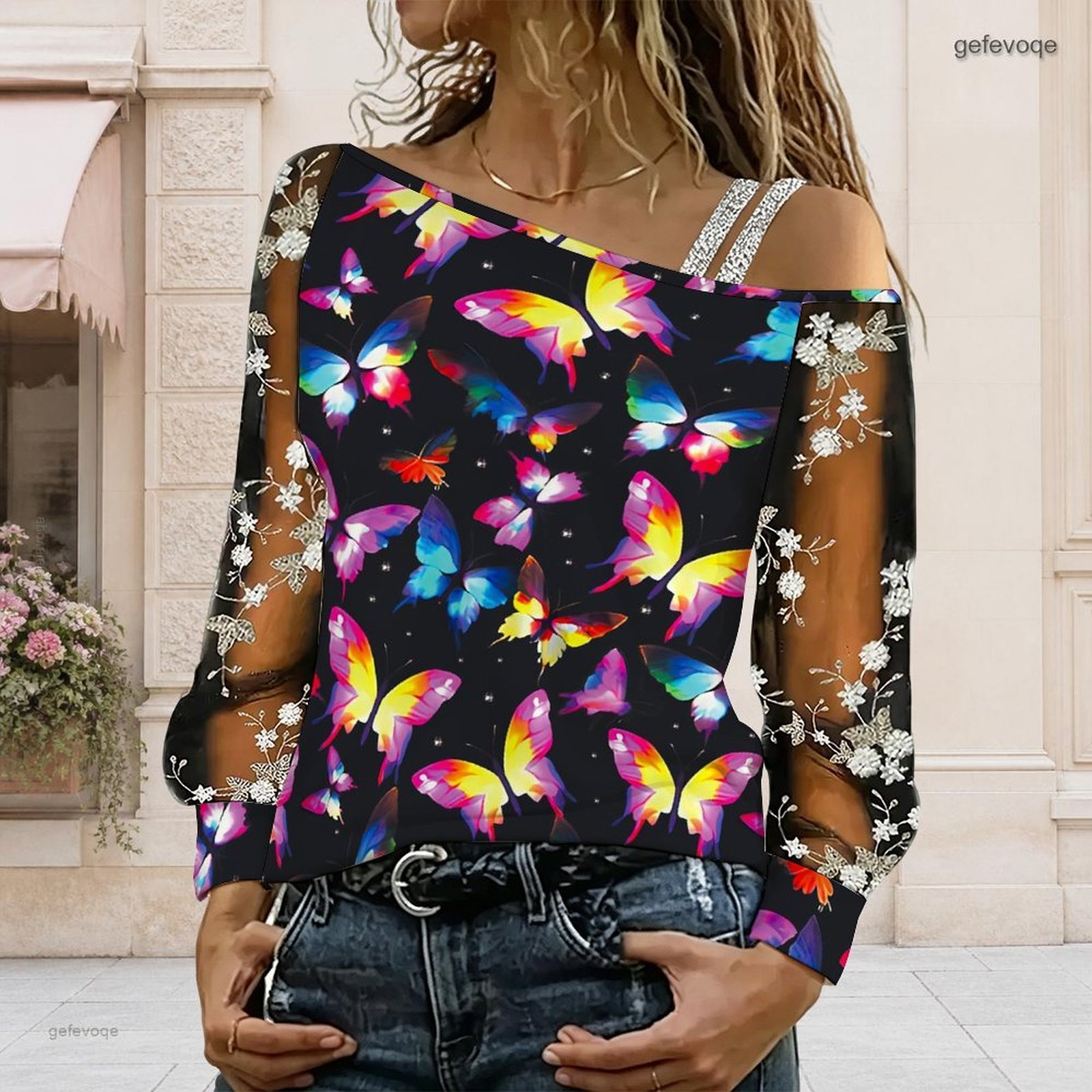 Kadınlar İçin Omuzları Açık Bl - Blouse Off Shoulder incelemesi ve fiyatı