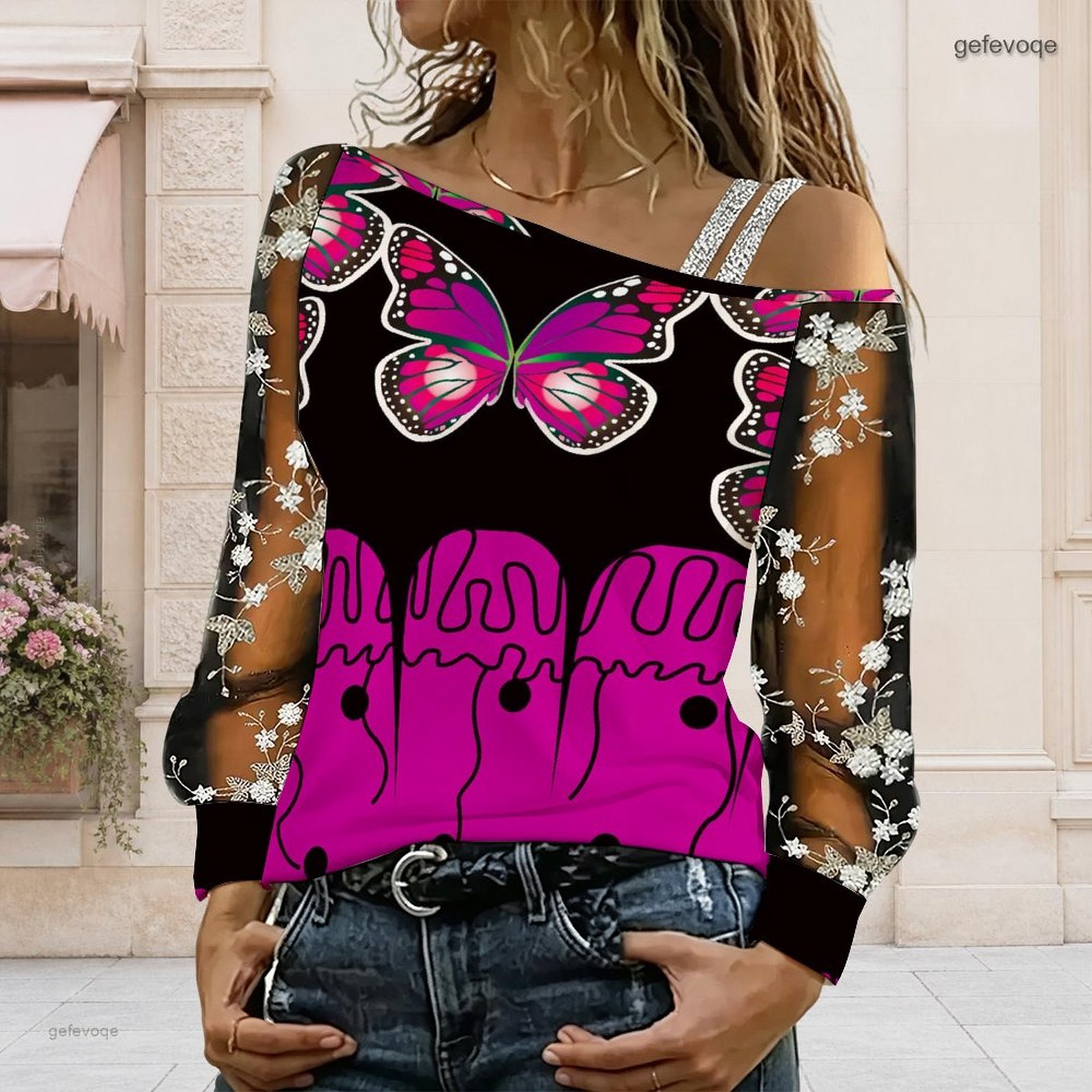 Kadınlar İçin Omuzları Açık Bl - Blouse Off Shoulder incelemesi ve fiyatı