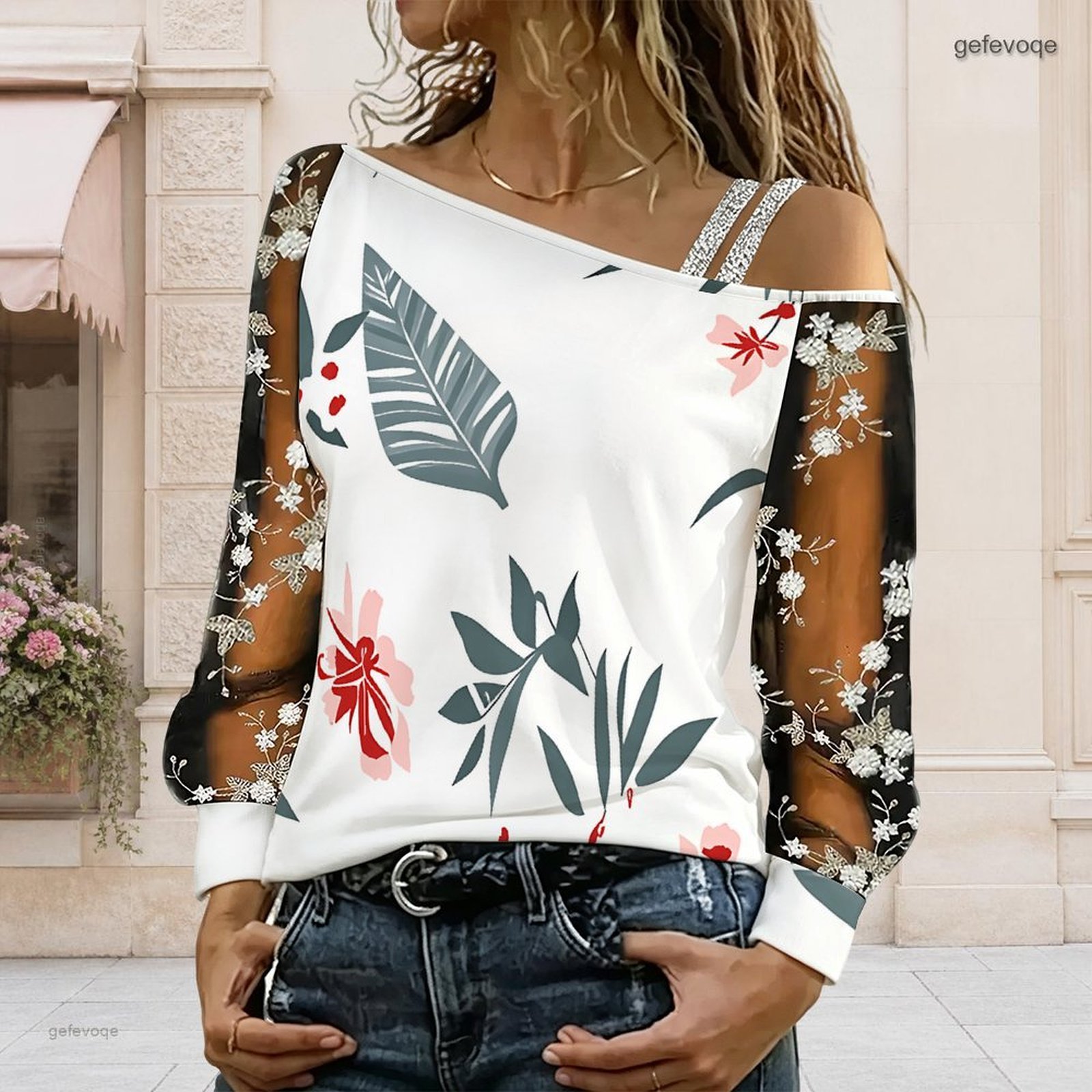 Kadınlar İçin Omuzları Açık Bl - Blouse Off Shoulder incelemesi ve fiyatı