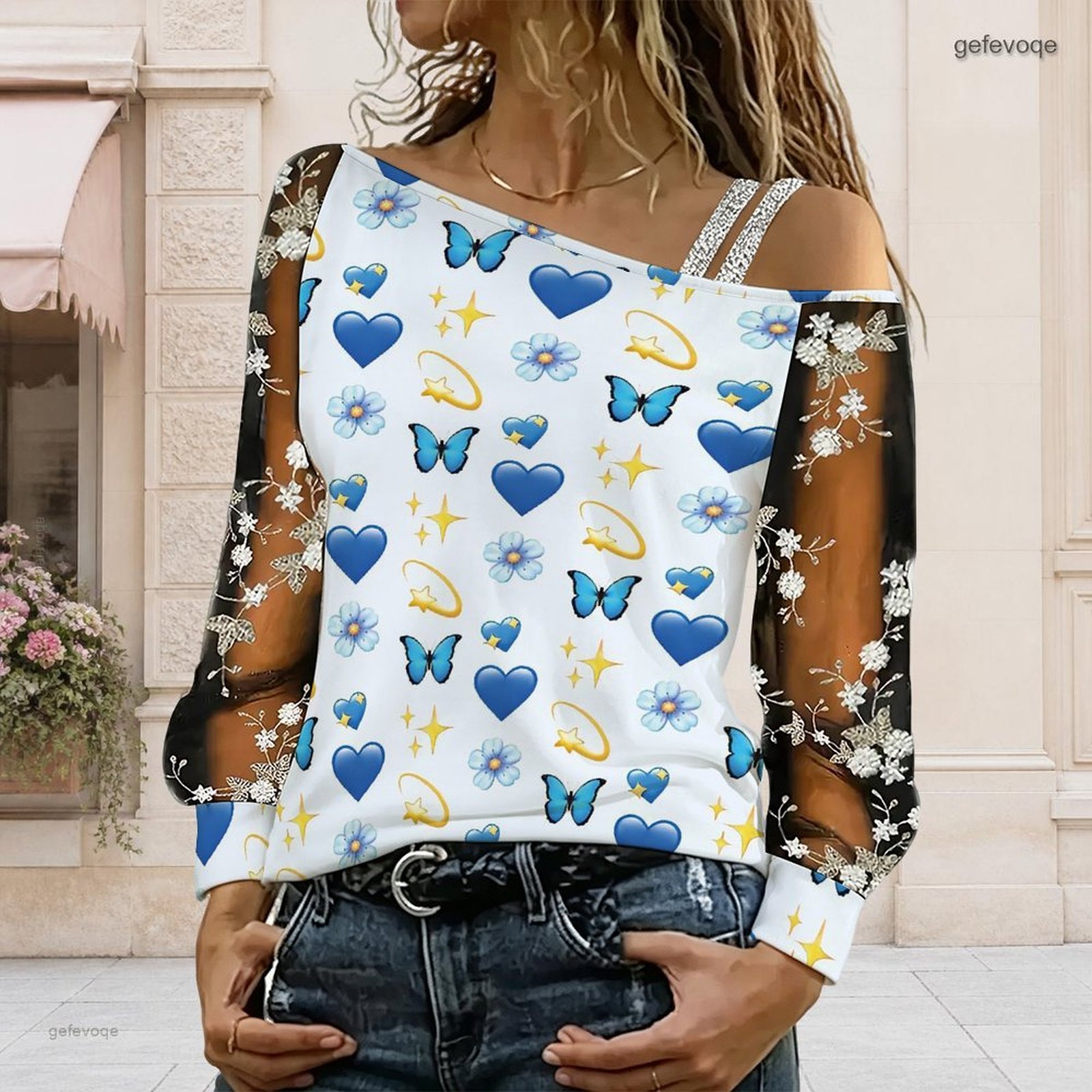 Kadınlar İçin Omuzları Açık Bl - Blouse Off Shoulder incelemesi ve fiyatı