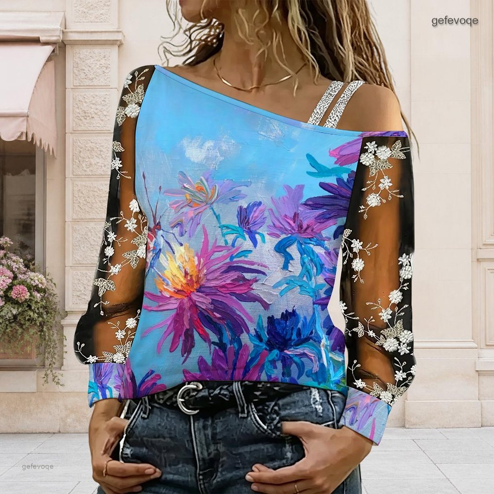 Kadınlar İçin Omuzları Açık Bl - Blouse Off Shoulder incelemesi ve fiyatı