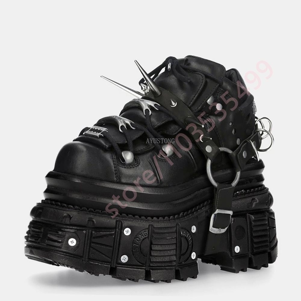 2026 Yeni Siyah Gotik Punk Pla - Wedge Espadrille Women incelemesi ve fiyatı