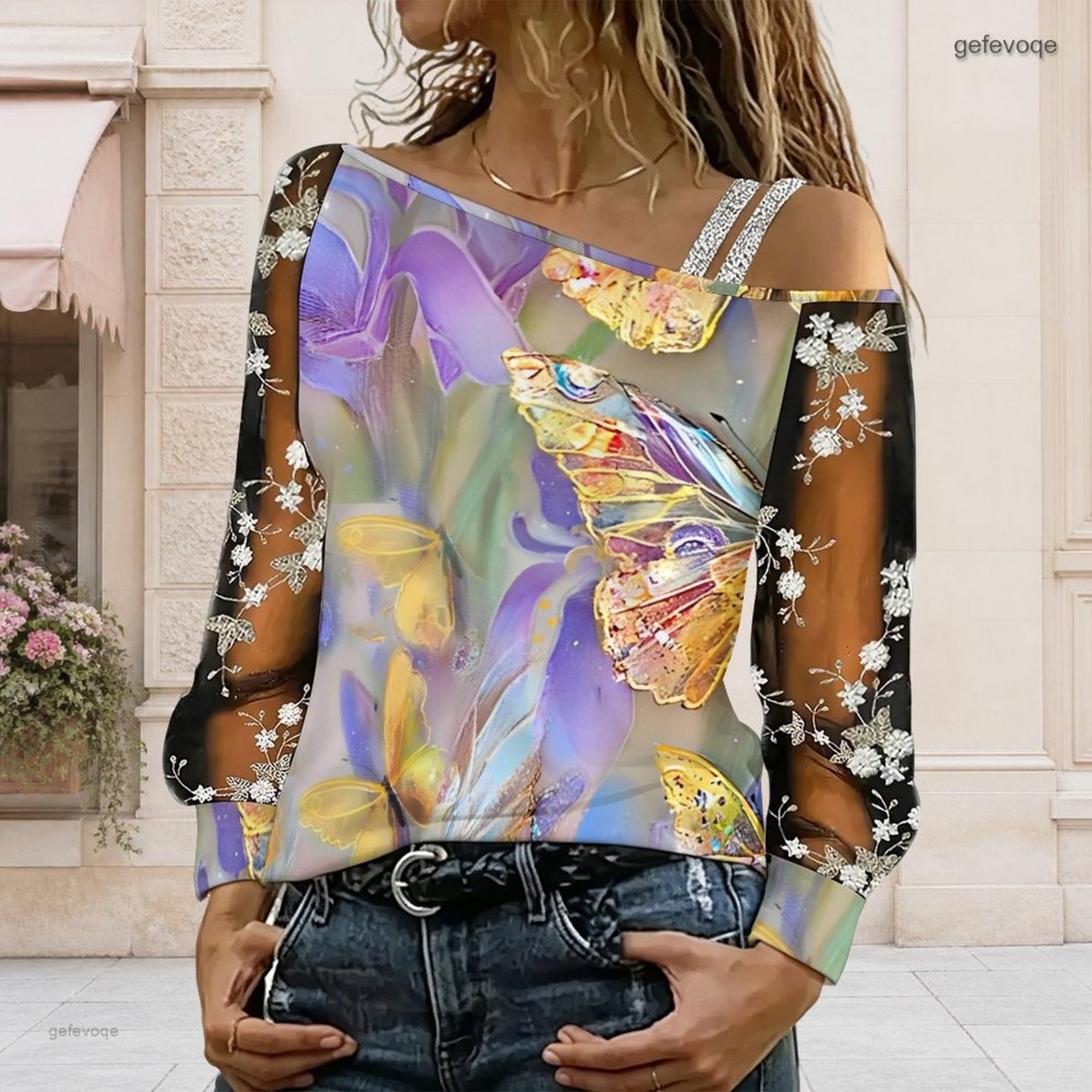 Kadınlar İçin Omuzları Açık Bl - Blouse Off Shoulder incelemesi ve fiyatı
